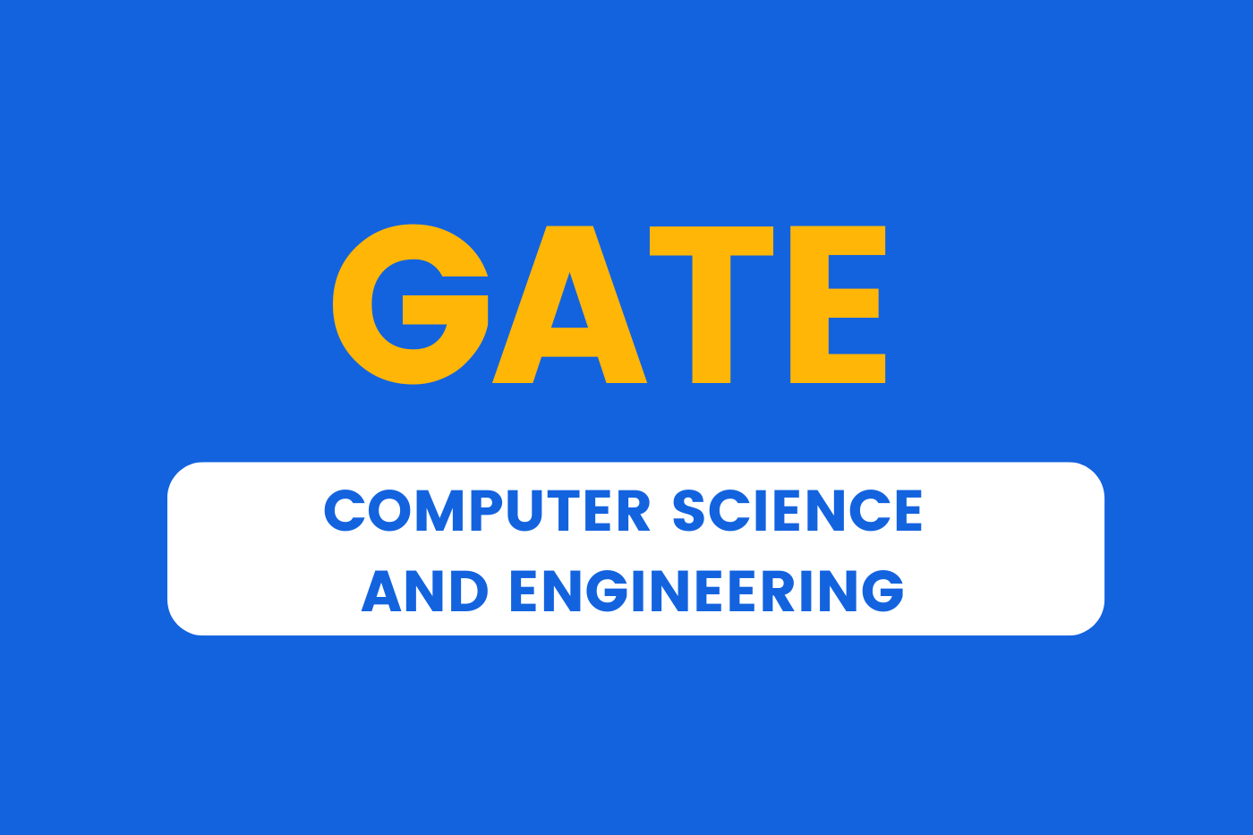 Gate in Computer Science and Engineering