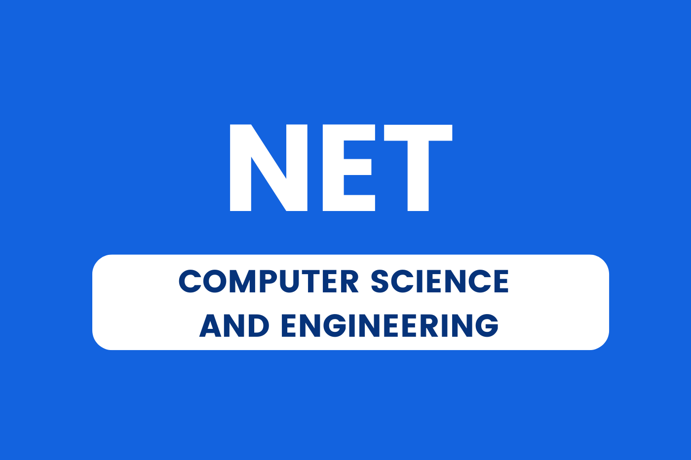 Computer Science and Engineering
